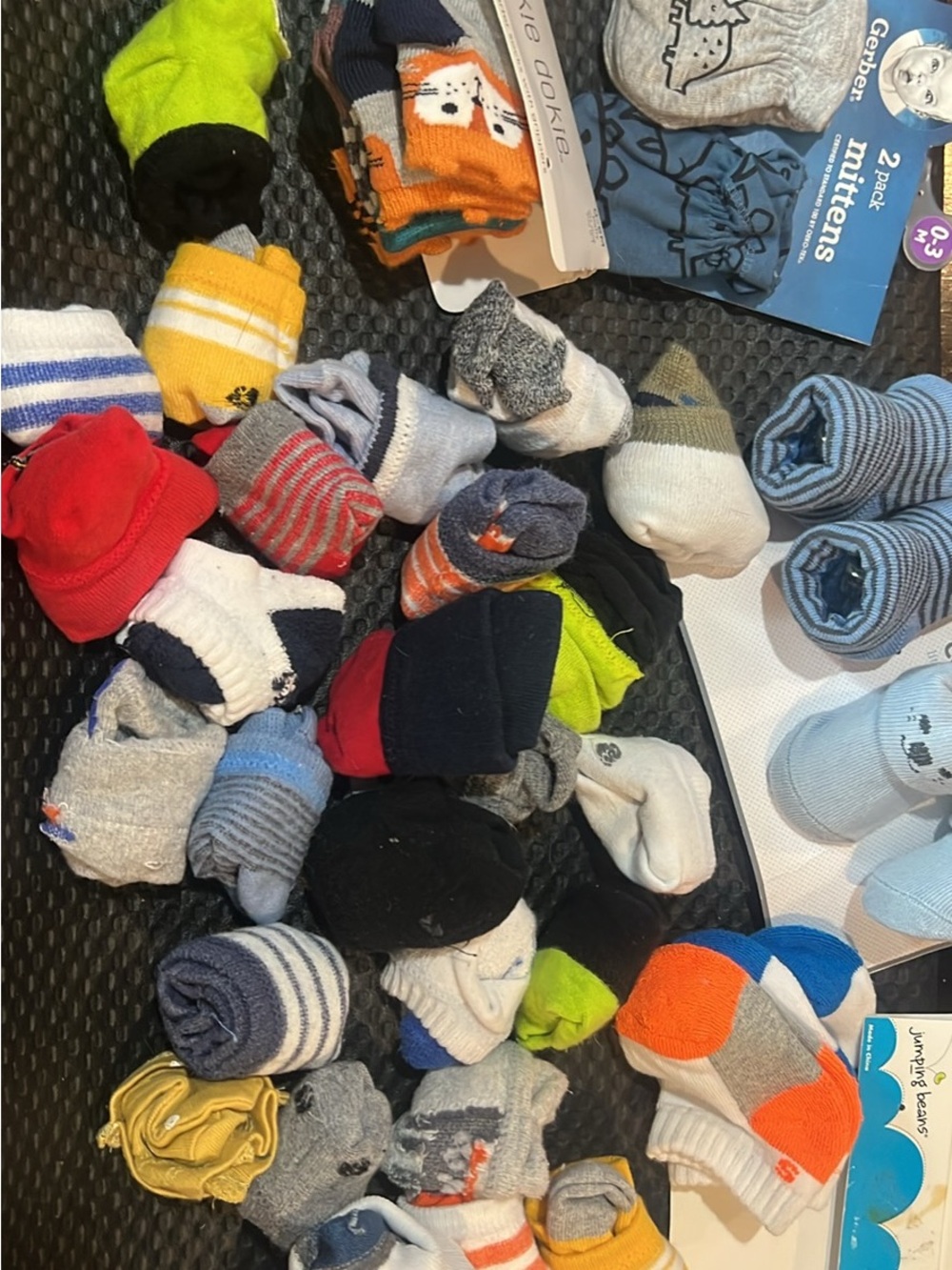Assorted Kids Socks Pack - Mixed Colors (Includes Gerber)